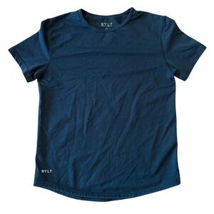BYLT Youth Tee Shirt XL 12 / 13 Lux Black Short Sleeve Comfy Stretch Fit T-Shirt
